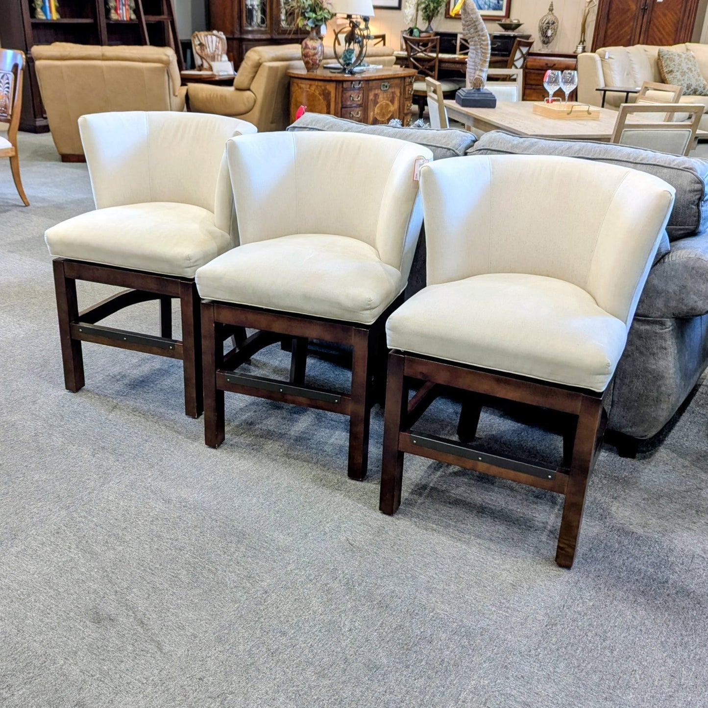 Crate and Barrel BAR STOOLS