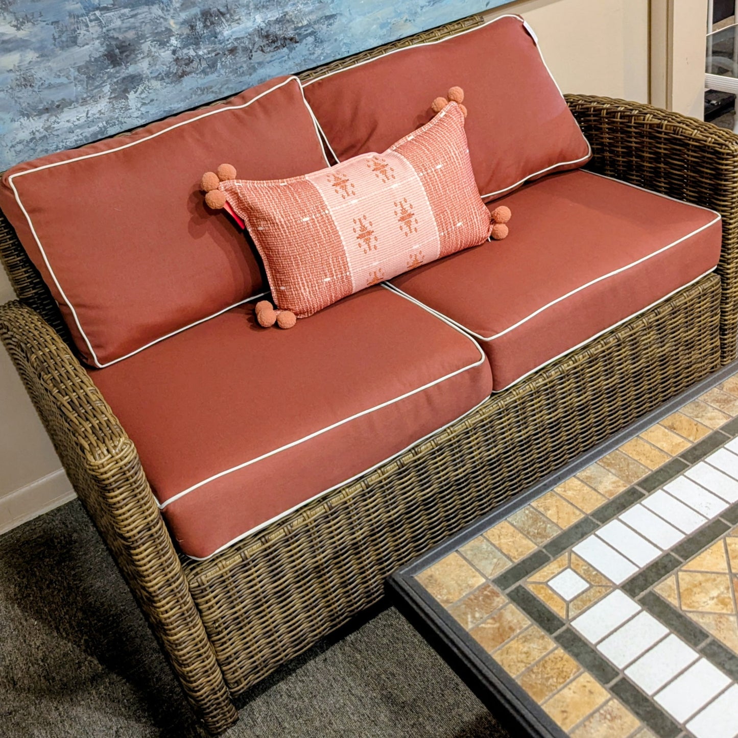 PATIO LOVESEAT