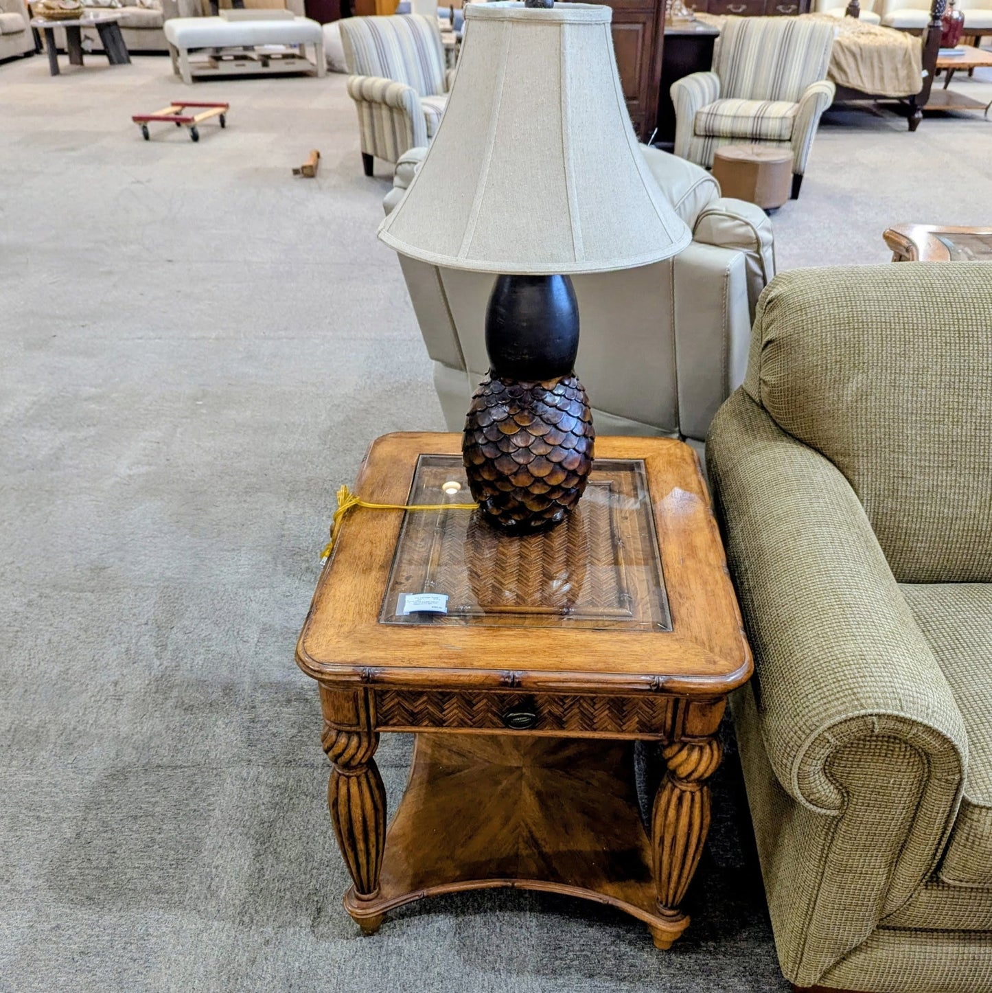 COFFEE & 2 END TABLES SET