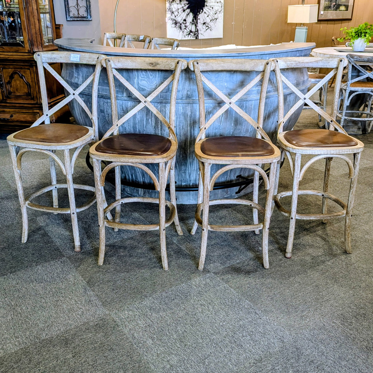 RESTORATION HARDWARE BAR STOOLS