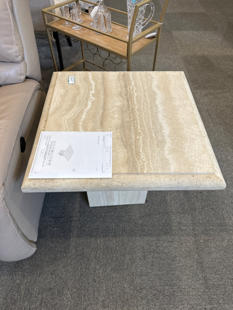 STONE INT. END TABLE