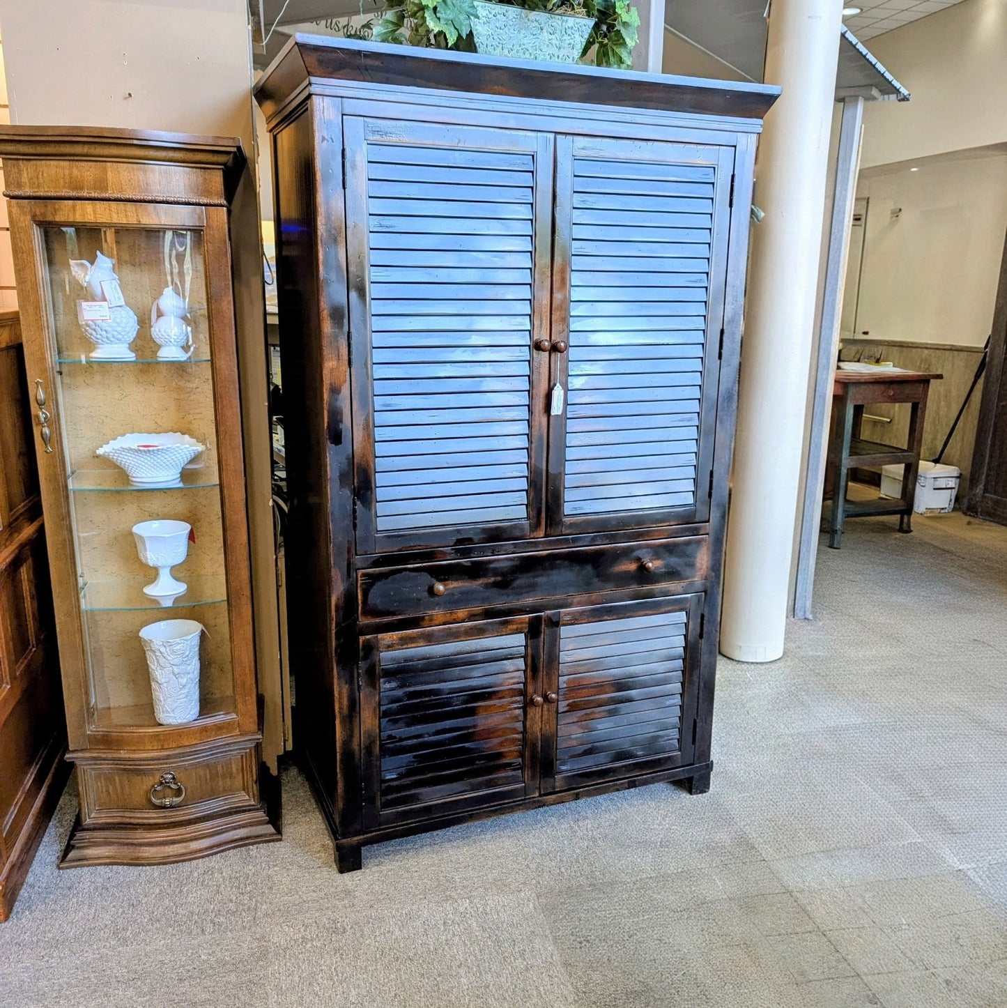 POTTERY BARN ARMOIRE