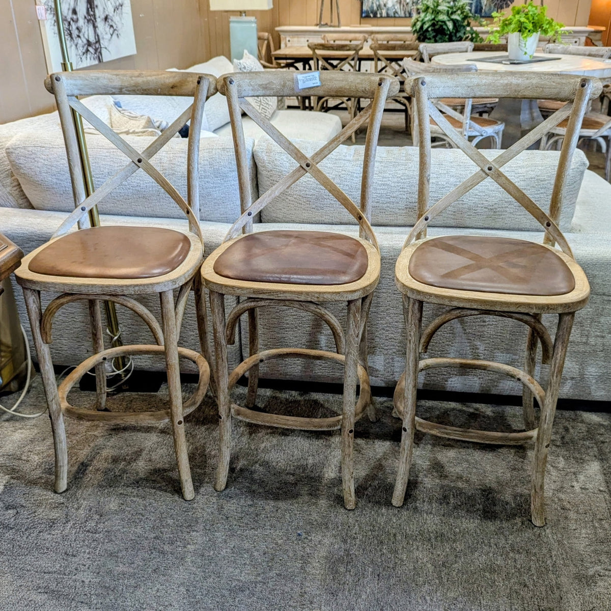 RESTORATION HARDWARE BAR STOOLS